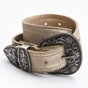 Free People Black Rock Western Belt